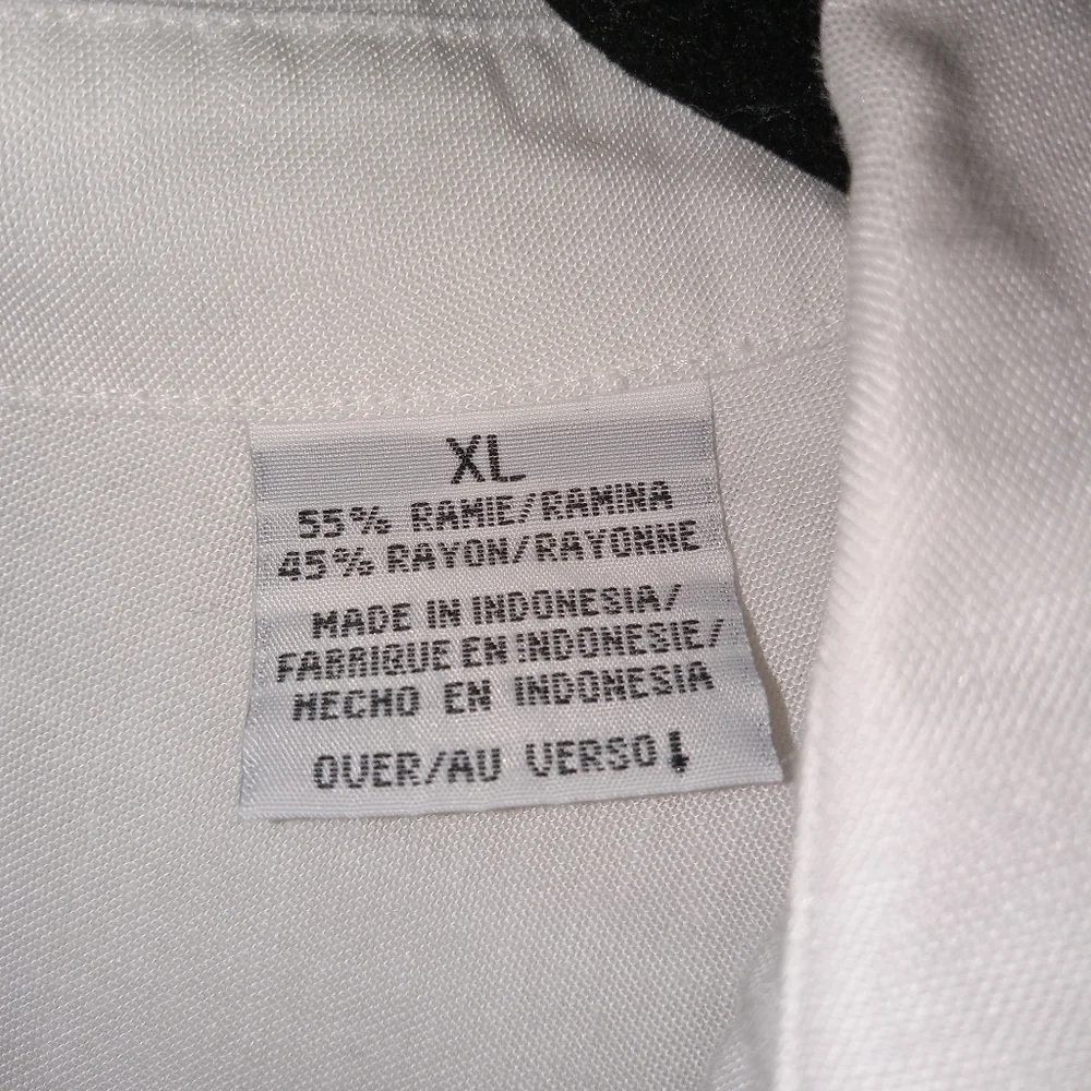 Vintage Villager White Ramie/Rayon Long Sleeve Shirt XL - Picture 6 of 7